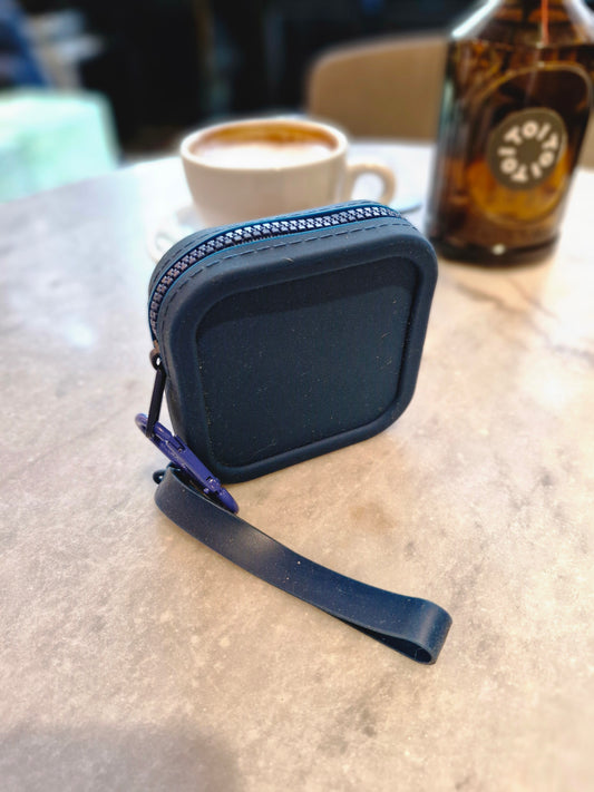 Hondentraining Treat Pouch Donkerblauw - Snoepzakje voor snoepjes of Puppytraining 9cm