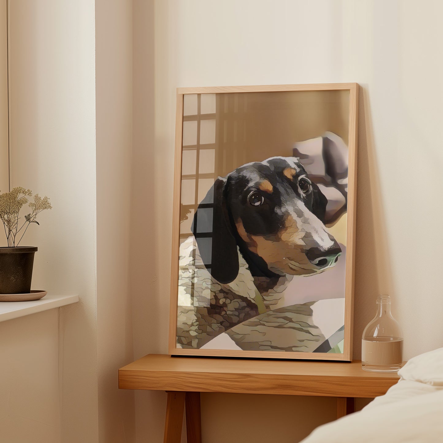Gepersonaliseerde Print met Hondenportret A4