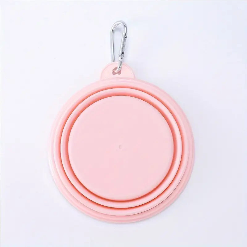 Opvouwbaar roze waterbakje