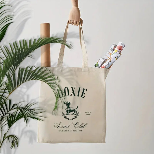 Totebag canvas Doxie Social Club