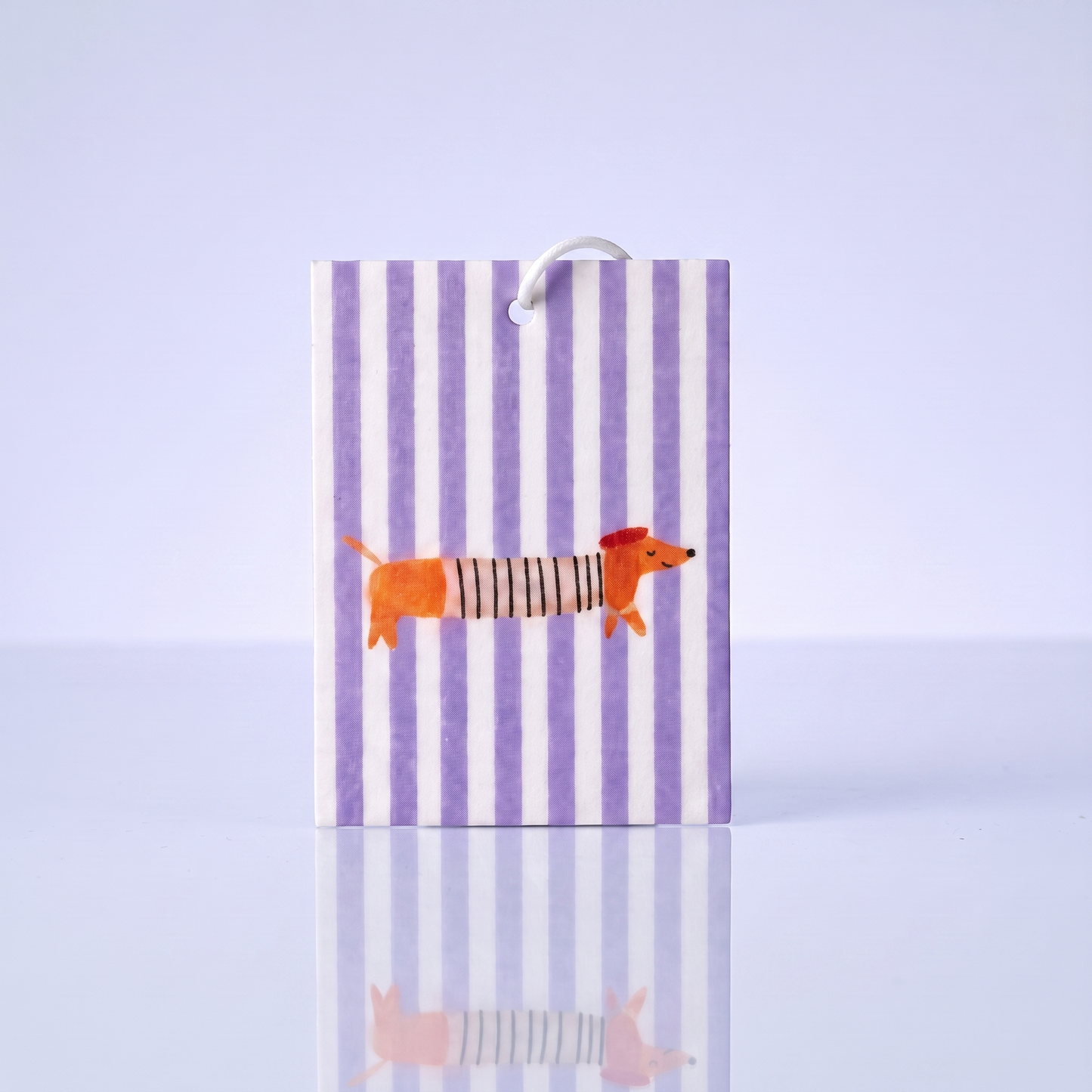 Car Freshener La Saucisse Parisienne - Dachshund / Teckel Luchtverfrisser Auto