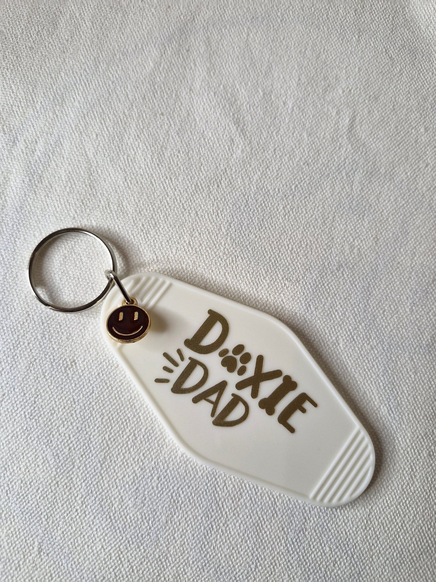 Doxie Dad Motel Sleutelhanger - Retro Keychain