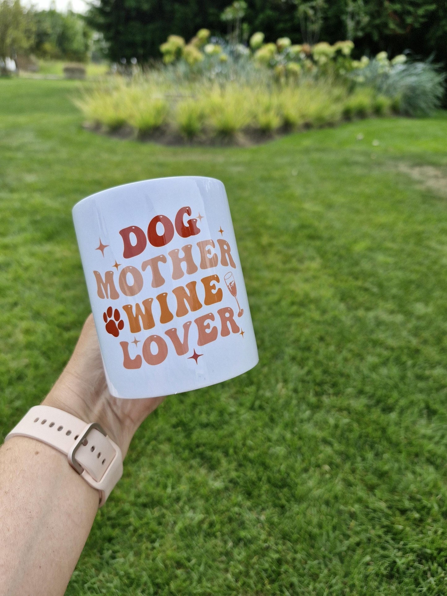 Dog Mother Wine Lover Mok - Grappig Cadeau voor Hondenliefhebbers