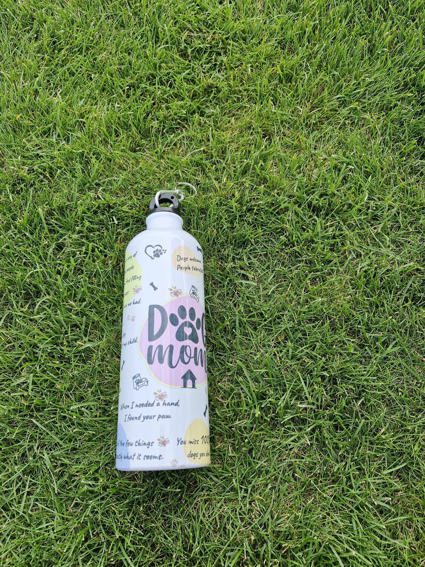 Waterfles Dog Mom - Premium Drinkfles voor Hondenliefhebbers