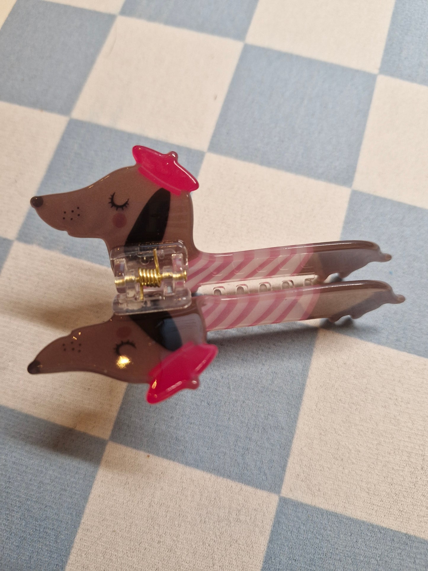 haarclip roze la saucisse parisienne