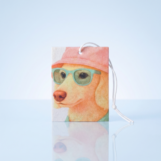 Car Freshener Palm Paws Club - Teckel Luchtverfrisser Auto