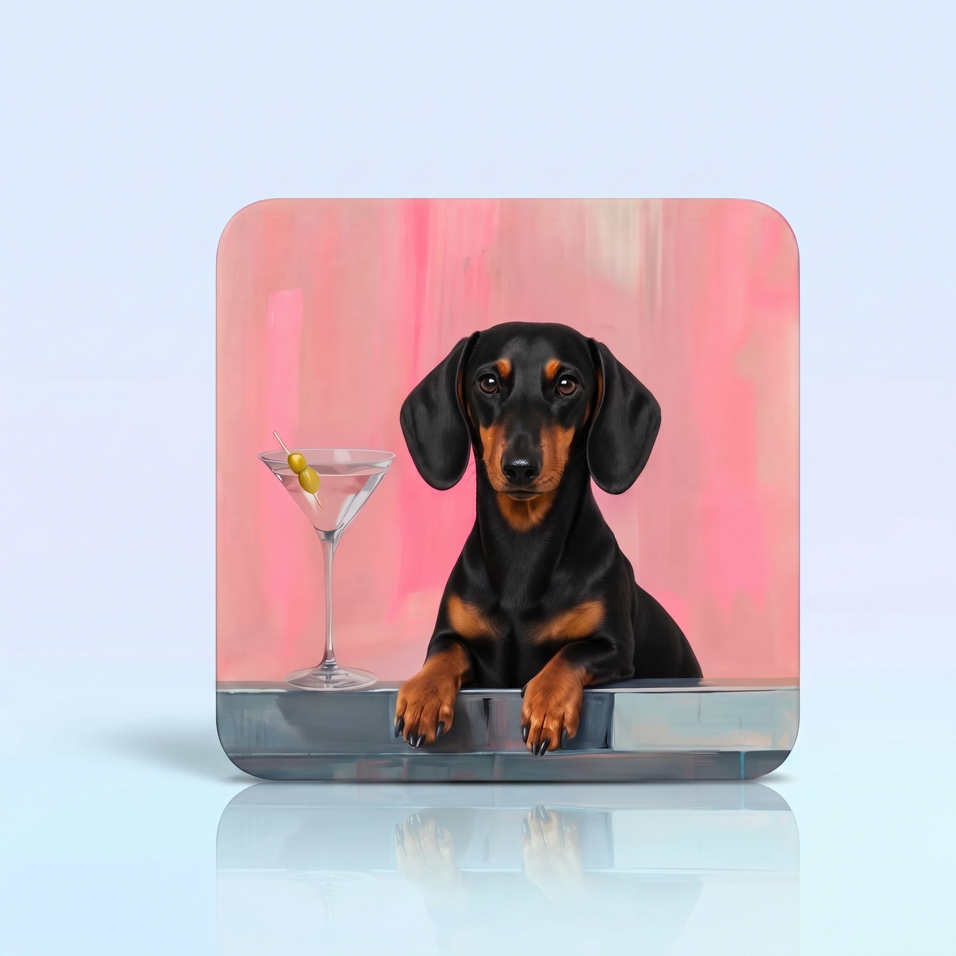 Coaster / onderzetter Weenie Martini