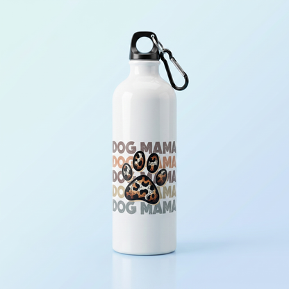 Dog Mama Luipaardpoot - Premium Drinkfles voor Teckelliefhebbers