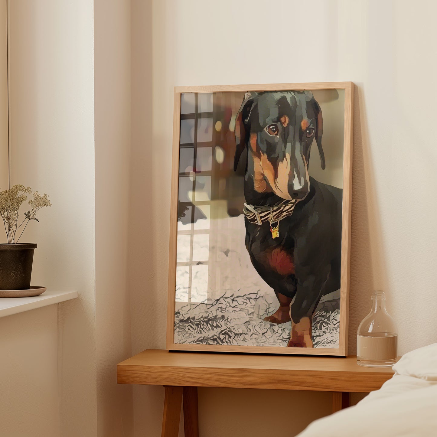 Gepersonaliseerde Print met Hondenportret A4