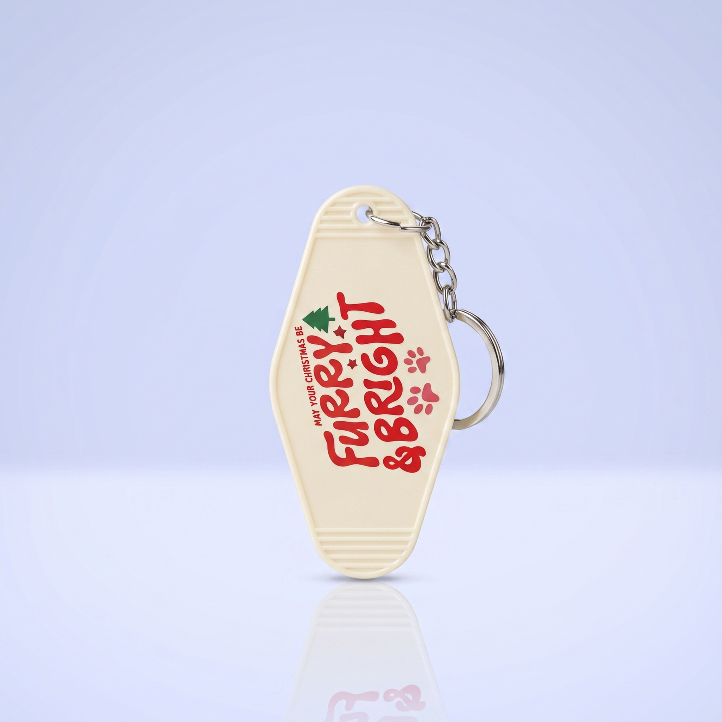 Furry & Bright Sleutelhanger - Kerst Cadeau voor Hondenliefhebbers