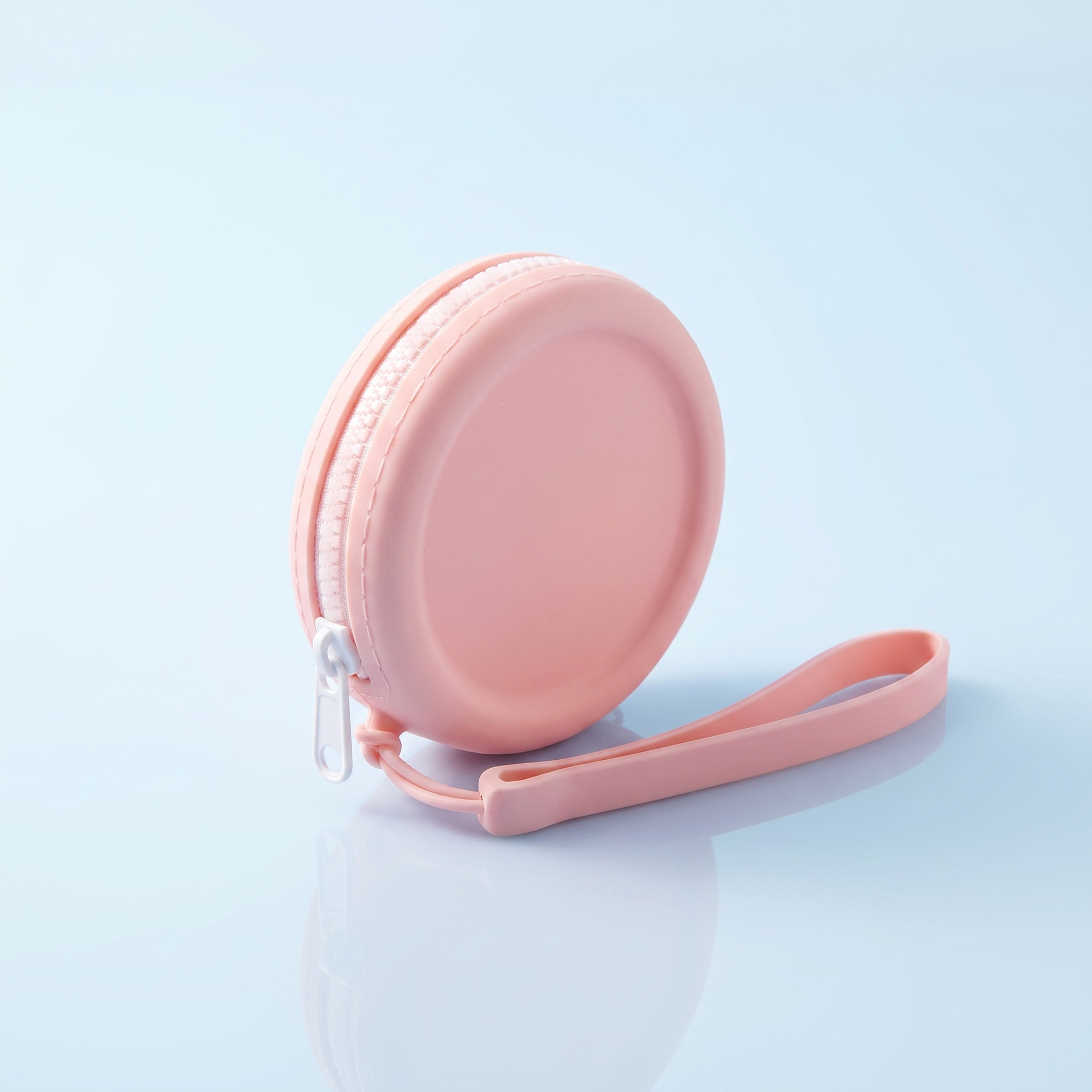 Hondentraining Treat Pouch – Roze met witte Rits | Snoepzakje 9cm