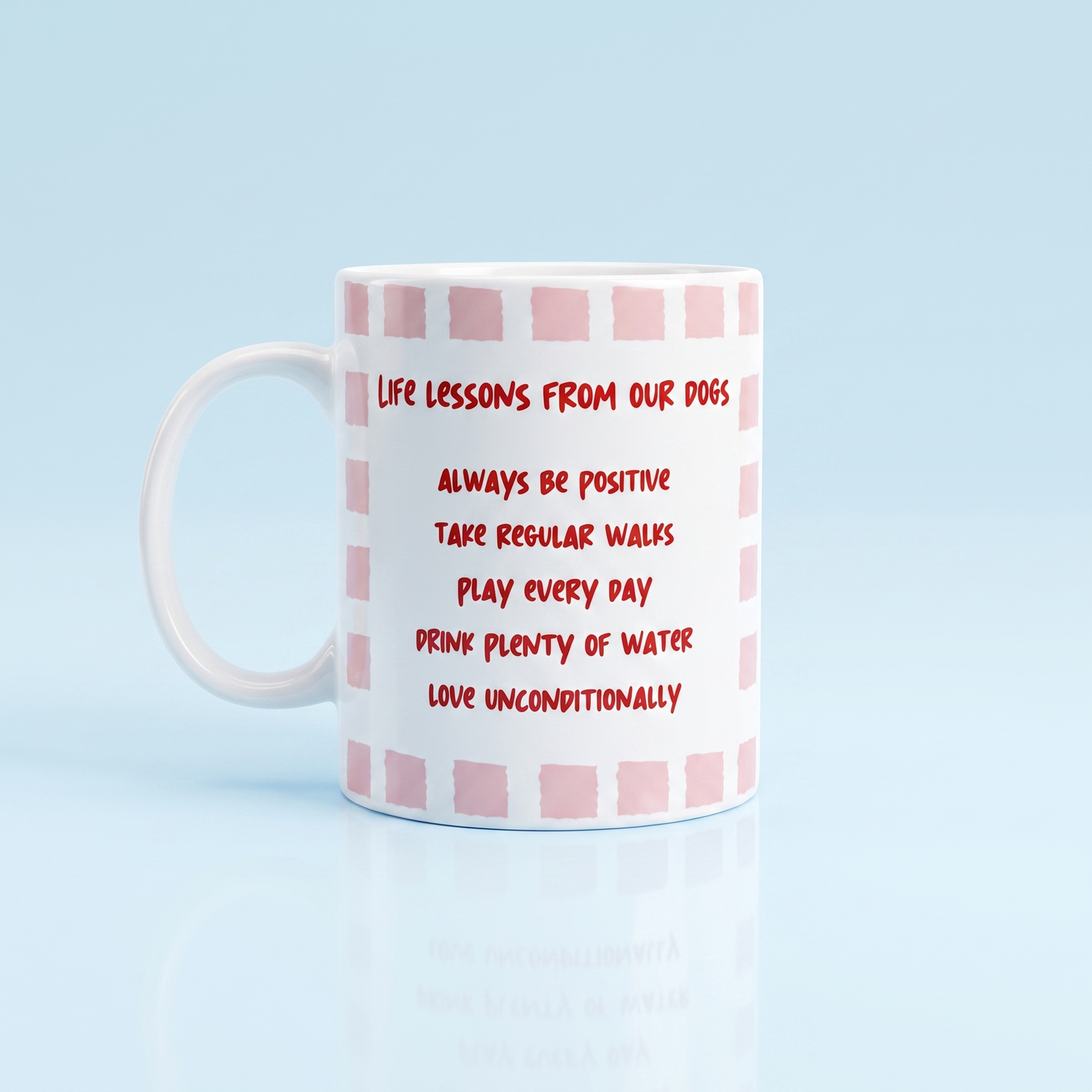 Life Lessons From Our Dogs Mok 11oz - Inspirerende Hondenmok