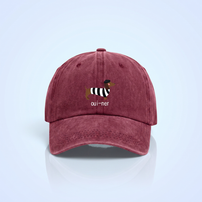 OUI-NER PET GEPRINT BORDEAUX