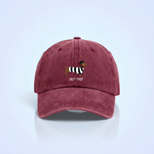 OUI-NER PET GEPRINT BORDEAUX