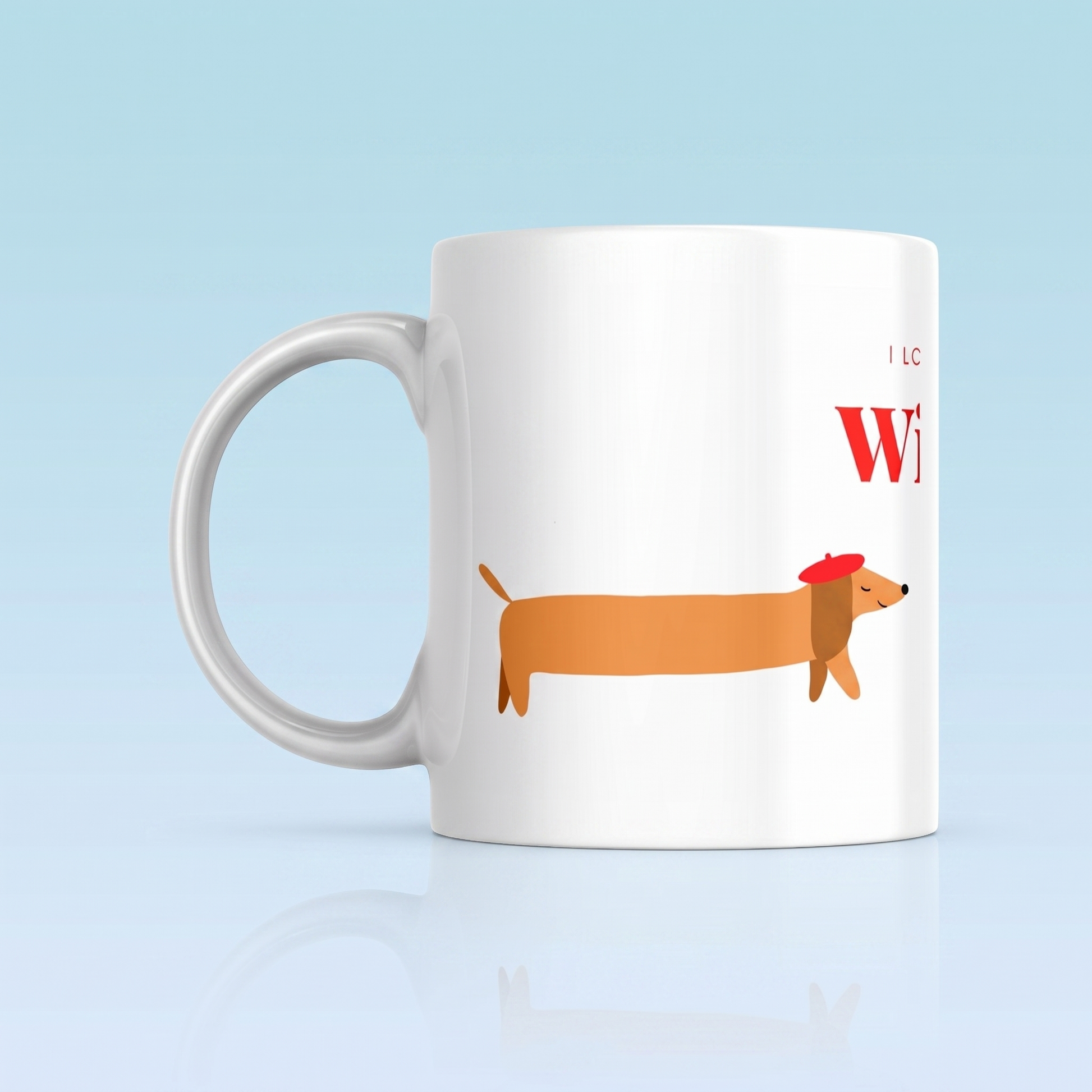 Valentijnsmok 'I Love a Good Wiener' - Grappig Teckel Cadeau
