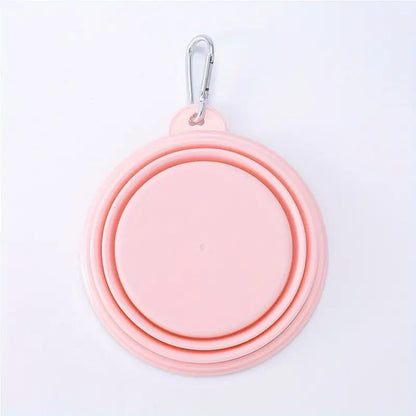 Waterbakje opvouwbaar pink (roze)