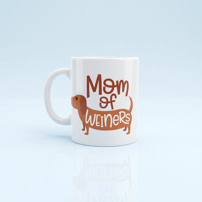 Mom of Weiners Mok 11oz - Keramische Teckel Mok