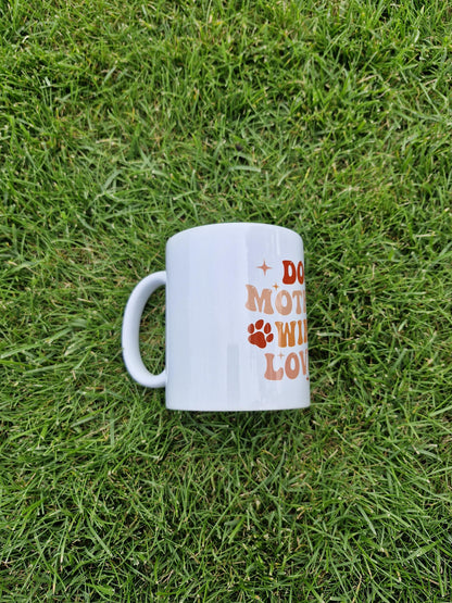 Dog Mother Wine Lover Mok - Grappig Cadeau voor Hondenliefhebbers