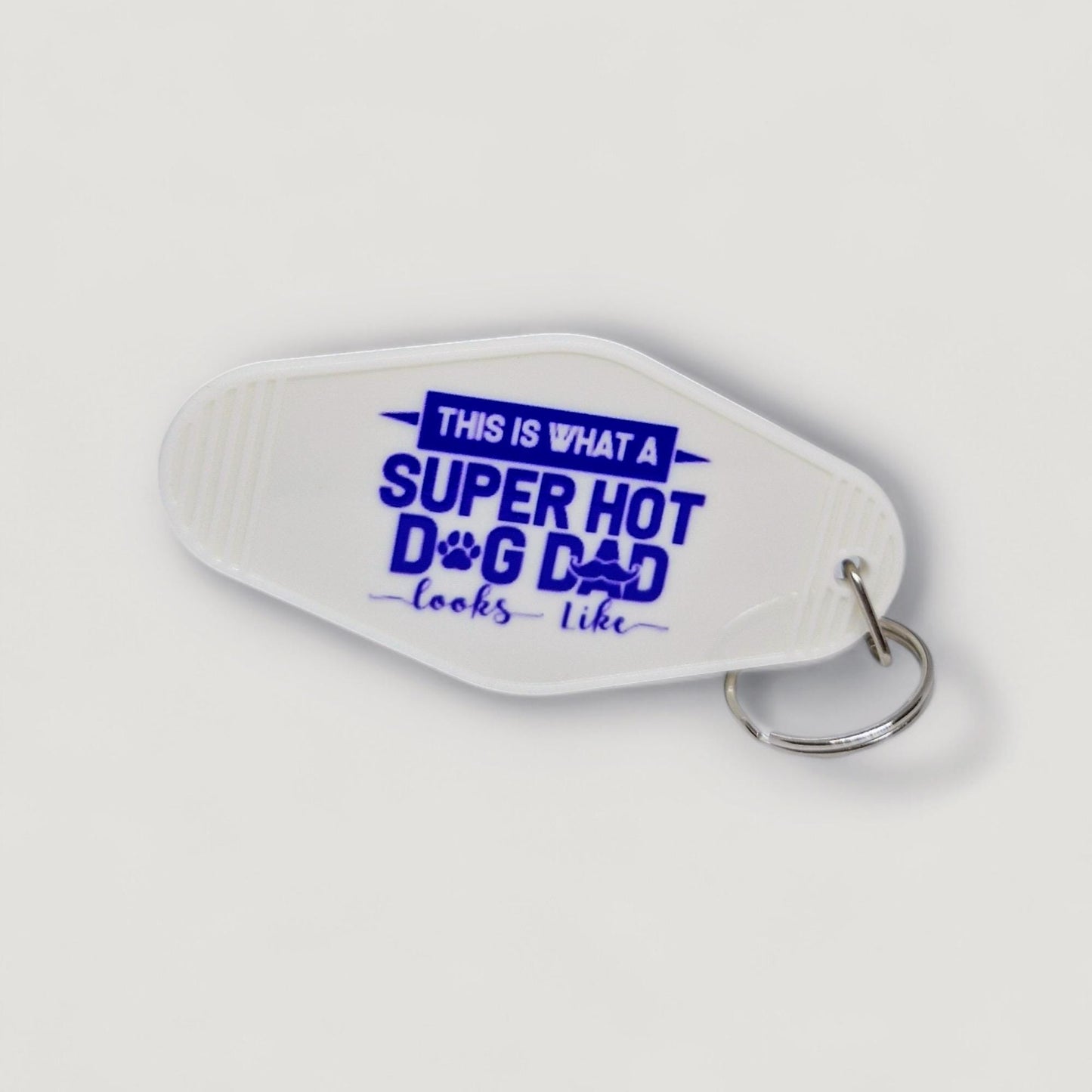 Super Hot Dog Dad Sleutelhanger - Grappig Cadeau voor Dog Dads