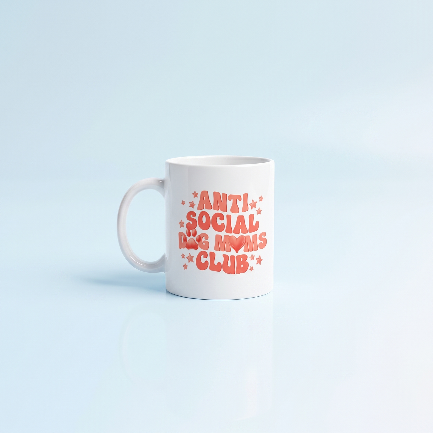 Mok Verschillende anti social dog moms club

