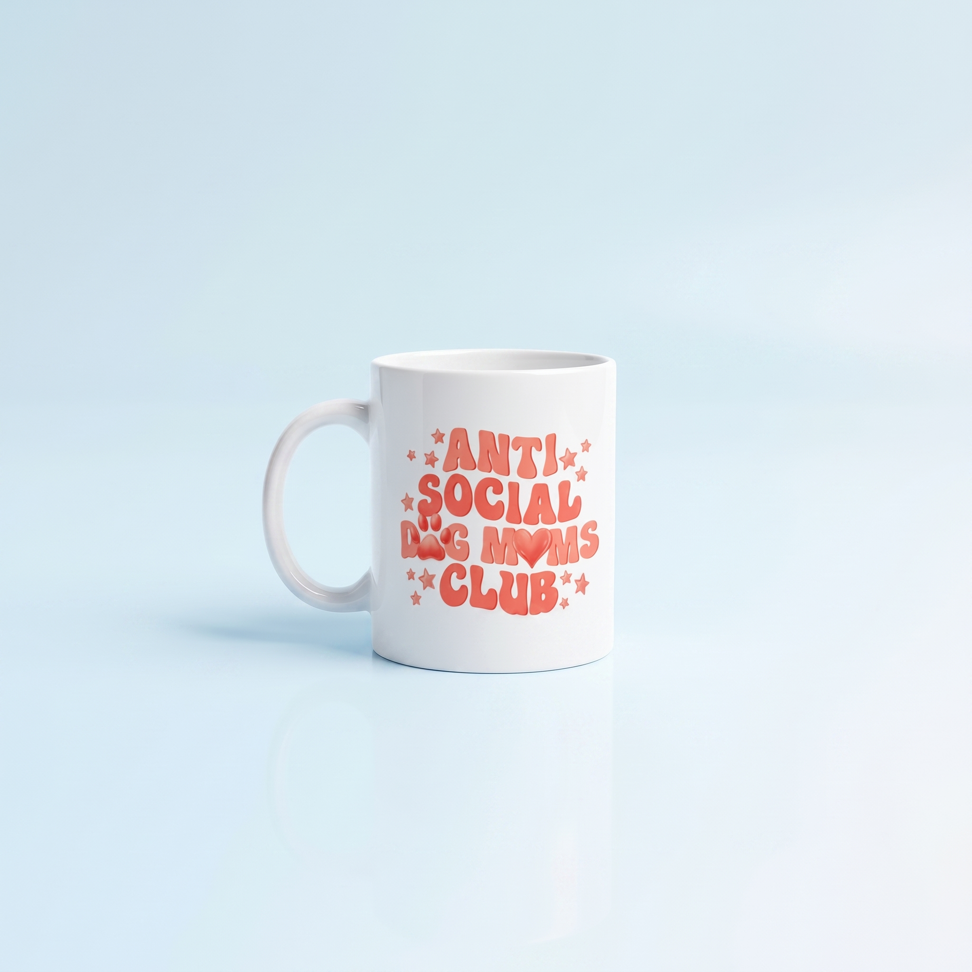 Mok Verschillende anti social dog moms club
