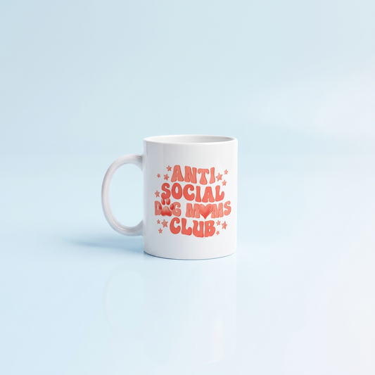 Mok Verschillende anti social dog moms club
